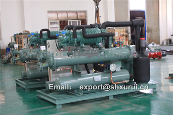 Bitzer screw refrigeration units for cold storage HSN7461-70