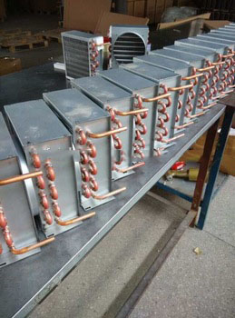 air cooled copper evaporator