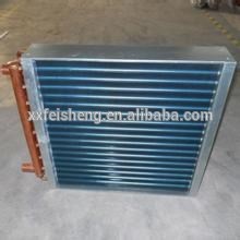 Aluminium fin galvanized plate copper evaporator