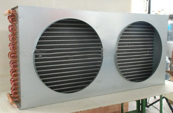 Easy to installation and air cooled finned Codenser