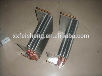 insert type fin evaporator