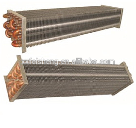 copper tube aluminum fin air cooled condenser