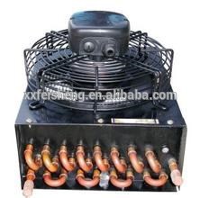 domestic air cooled condenser with axial fan