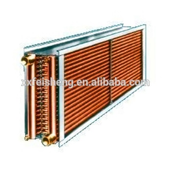 Marine ac aluminum fin heat exchanger