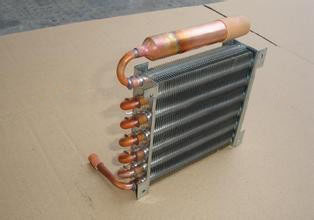 Fin Type Air-Cooled Condenser coil For Cold Room