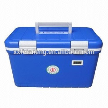 Medical Ice Cooler Box with Temperature Display