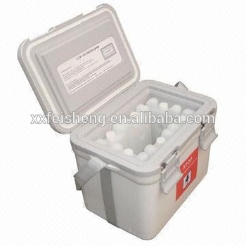 Portable Medical Ice Cooler Box with 48 Hours Cold Lifespan
