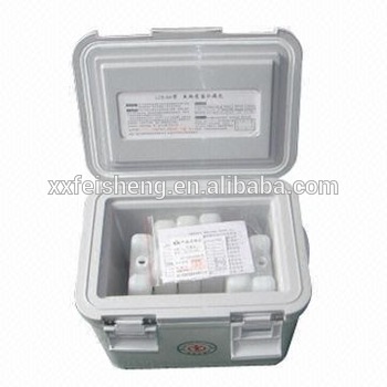 6L Plastic Insulation Cooler Box with 48 Hours Cold Life