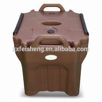 Insulated Food/Drink Bucket with Vent Cap Equalizing Internal Pressure