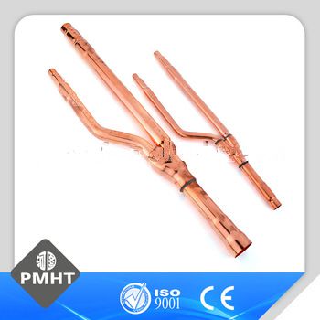 Air conditioning copper disperse y branch pipe fitting