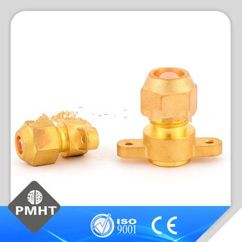 Fixed brass union forged rotating joint