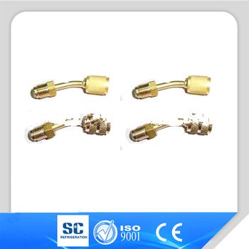 Refrigerant tools 1/4 to 5/16 transition joint connector