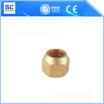 plumbing fitting hexagonal brass connector nuts