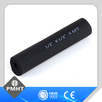 B1 grade Round rubber foam thermal insulated tube