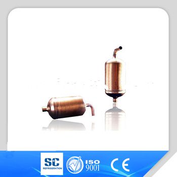 Vapor- liquid separator QFQ (C) Made of high-quality copper tube,minimum welding line.