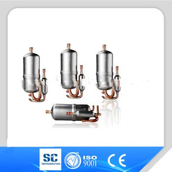 air conditioner parts Vapor- liquid separator double the pipe structure Applicable constant speed compressor