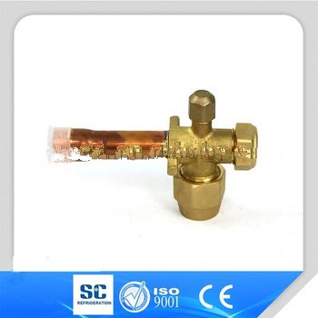3 way valve 5/8 Brass valve for air conditioning
