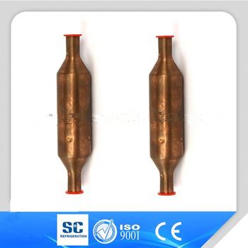 Factory Popular simple design copper cheap refrigerator filter dry in many style