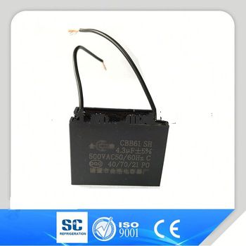 2016 Cheap hot sale air conditioner part capacitor 50mf