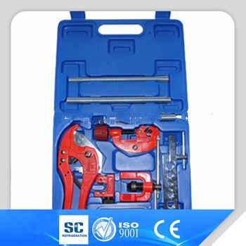 Hand tool tube cutter 9pcs flaring tool kit manufacturer sale
