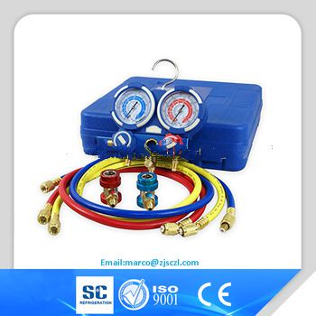 A/C Air Condition R134a Manifold Gauge Set Kit Auto Refrigerant