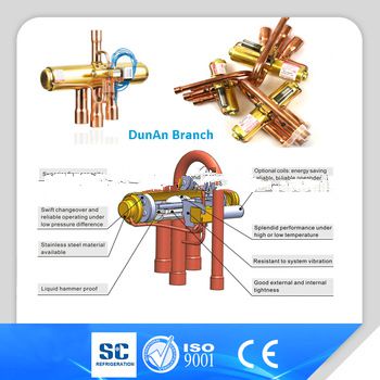 Heat pump valve Electromagnetic 4-way reversing valve