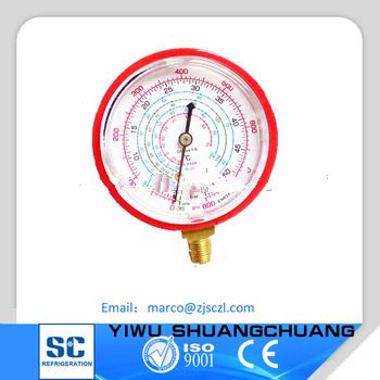 Blue low pressure CT-466G 250psi 500psi 800psI refrigerant gauge parts rubber for single gauge valve