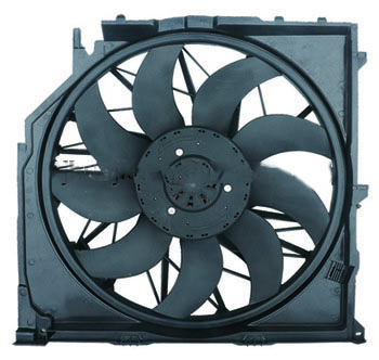 Auto Spares Parts For BMW-X3 Assembly 12V Auto Radiator Electric Fan