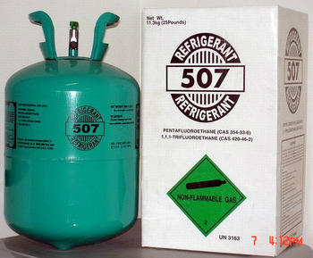 blend R507 refrigerant gas