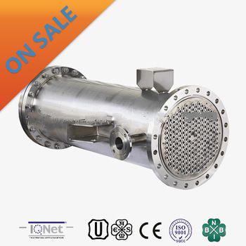 US ASME standard fixed tube sheet/shell-and-tube heat exchanger with good price