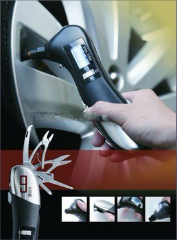 9 in 1 digital tire pressure gauge