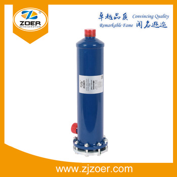 Flange filter drier core shell