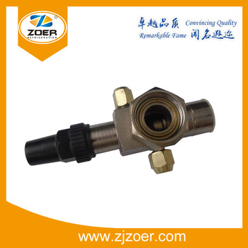 Refrigeration welding valve for air conditioning