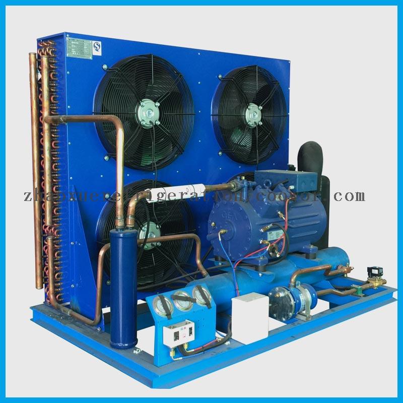 Air Coolded Piston Type Condensing Unit for Low Temperature Refrigeration