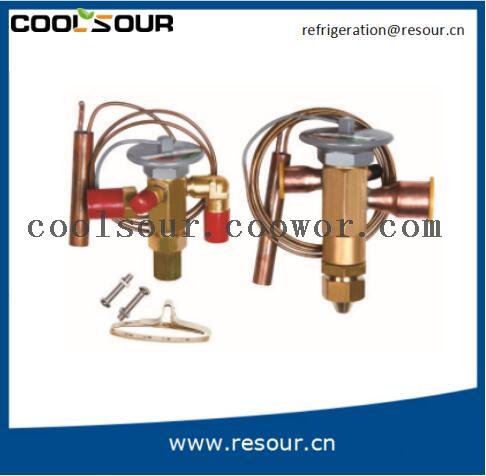 Coolsour Expansion valve brass valve, Refrigeration fitting