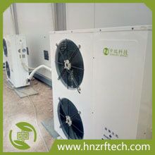 2 fans Cooper tubes and fins heat exchanger condenser