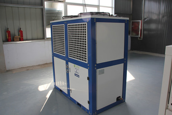 FVB-180 V type Box Cooper tubes and fins air condenser , air cooled heat exchanger