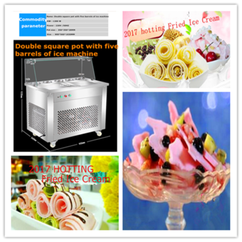 Fried Ice Cream Pan Machine - Embraco Roll Ice Cream Machine