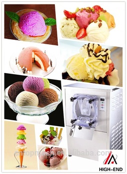 Batch freezer Hard ice cream maker hard ice cream machine/hard ice cream making machine for sale