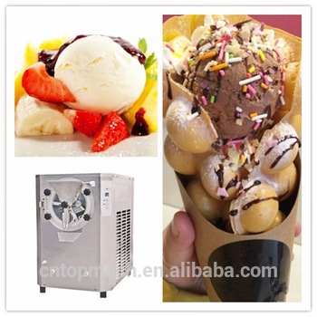 Various styles hard ice cream machine/hard ice cream making machine for sale