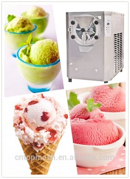 Commercial directly factory price YZX-141 hard ice cream machine/alright hard ice cream making machine for sale