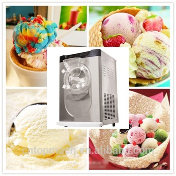Temperature control YZX-143 hard ice cream machine/bereit hard ice cream making machine for sale