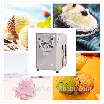 Easy to operate YZX-144 hard ice cream machine/Equipped hard ice cream making machine for sale