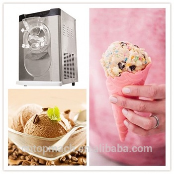 2017 Newest stainless steel YZX-121 hard ice cream machine/wonderful hard ice cream making machine for sale