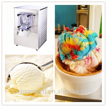 Fast cooling YZX-125 hard ice cream machine/terrific hard ice cream making machine for sale