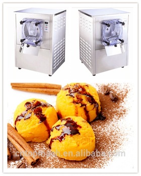 Nice-looking YZX-137 hard ice cream machine/surroundings hard ice cream making machine for sale