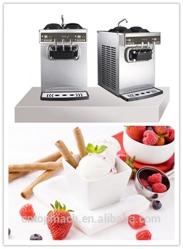 Double compressor YZX-126 hard ice cream machine/first-rate hard ice cream making machine for sale