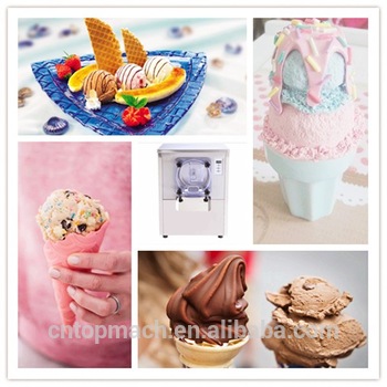Wide usage hard ice cream machine/hard ice cream making machine for sale