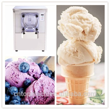 Low-temperature YZX-122 hard ice cream machine/prepared hard ice cream making machine for sale