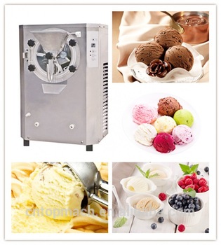 Most competitive price YZX-139 hard ice cream machine/surroundings hard ice cream making machine for sale